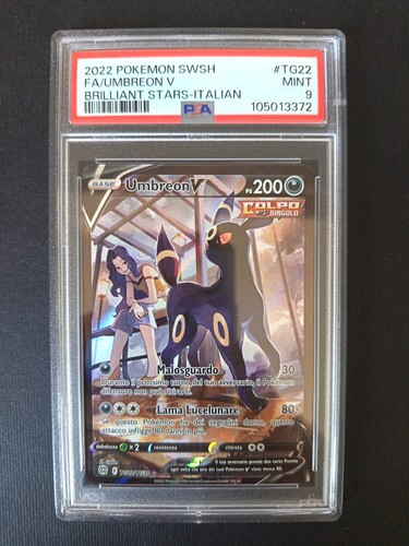 Umbreon tg30 psa 9 - umbreon, v