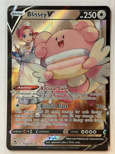 Blissey tg22 tg30 holo v - blissey,