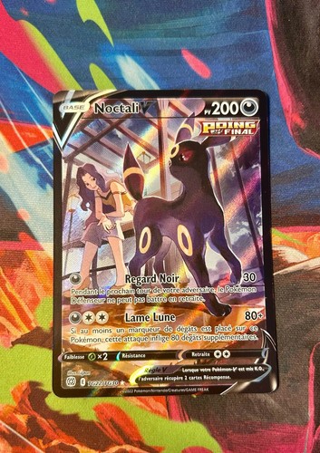 Carta pokémon noctali - carta, v