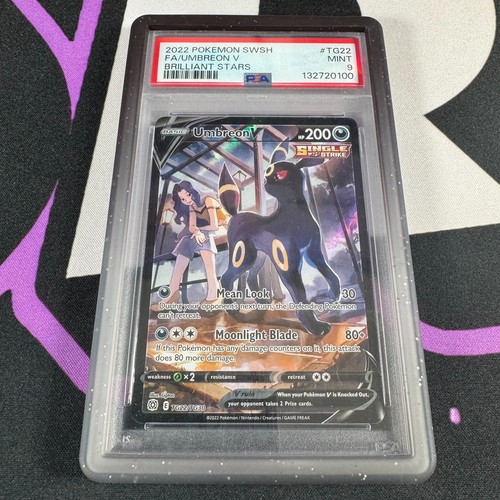 Umbreon tg22 tg30 psa 9 - umbreon,