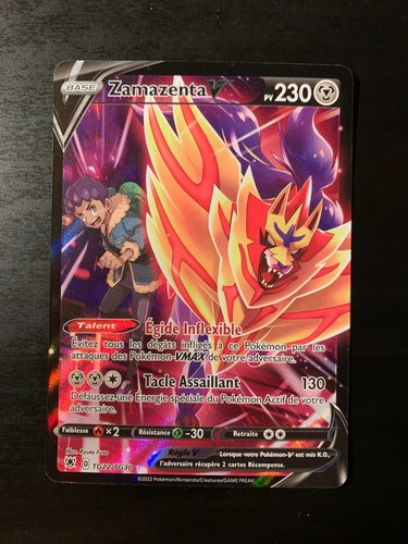 Carte pokémon zamazenta v - zamazenta,